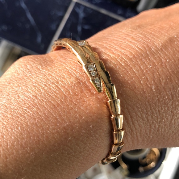 Bulgari SERPENTI VIPER BRACELET rose gold S - Picture 4 of 11